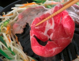 だいせん高原ヘルシージンギスカン…食べ放題60分!