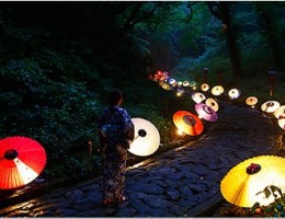 大山夏祭り・・・お盆の大献灯