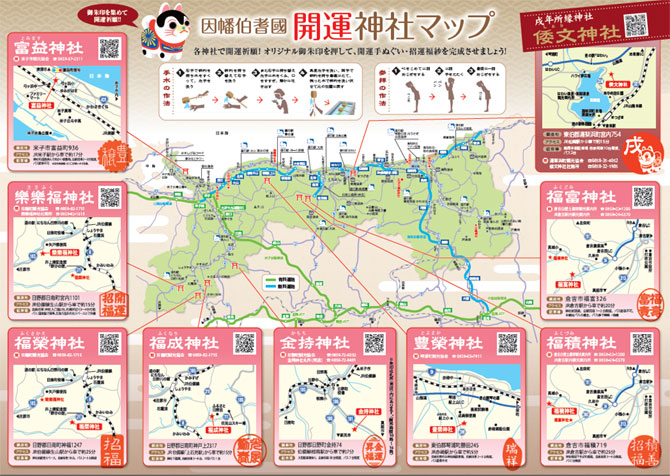 戌年 開運八社巡り・開運手ぬぐい