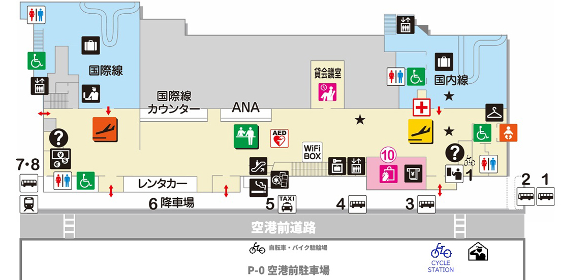 1Fフロアマップ